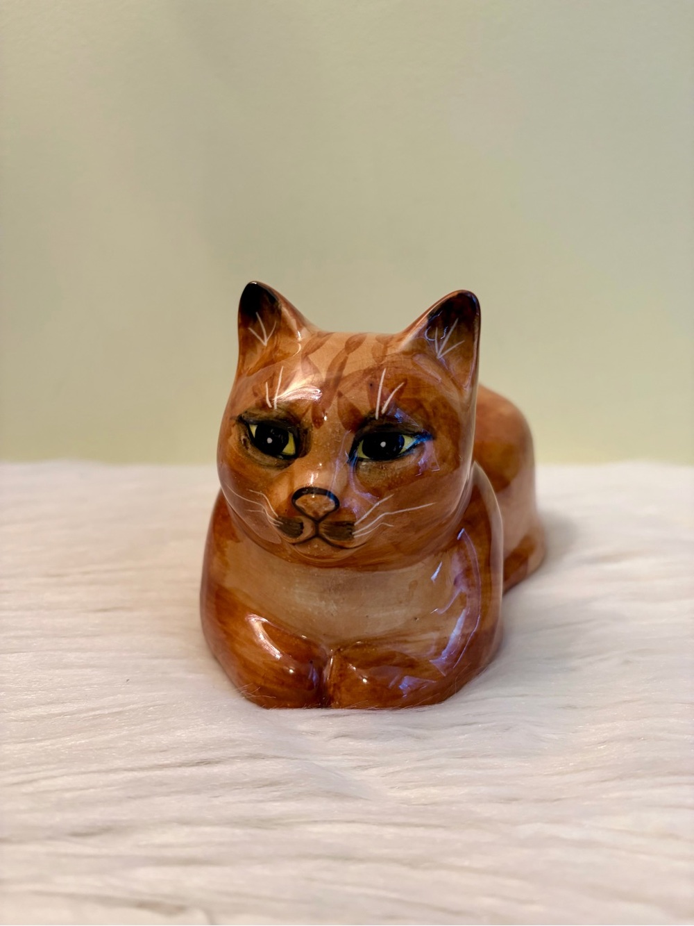 1978 Seymour Mann Orange Tabby Cat Figurine